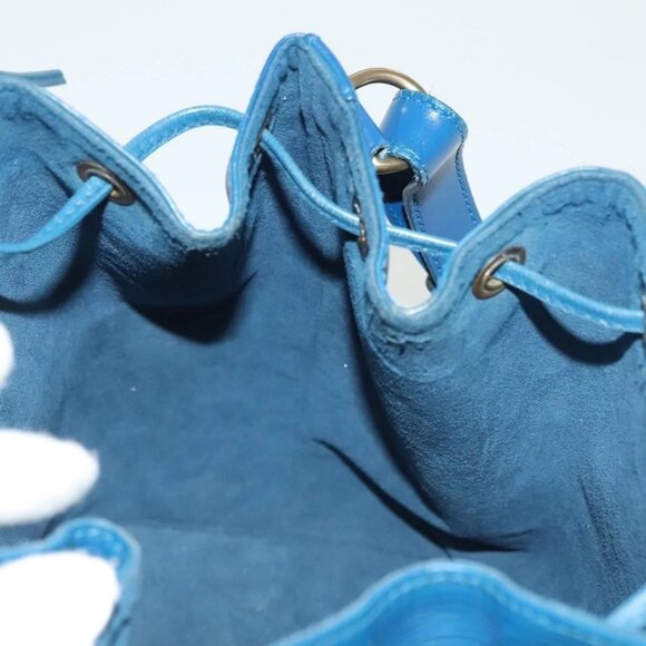 LOUIS VUITTON Epi Petit Noe Shoulder Bag Blue - Picture 14 of 16